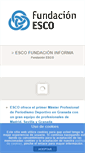 Mobile Screenshot of fundacionesco.org